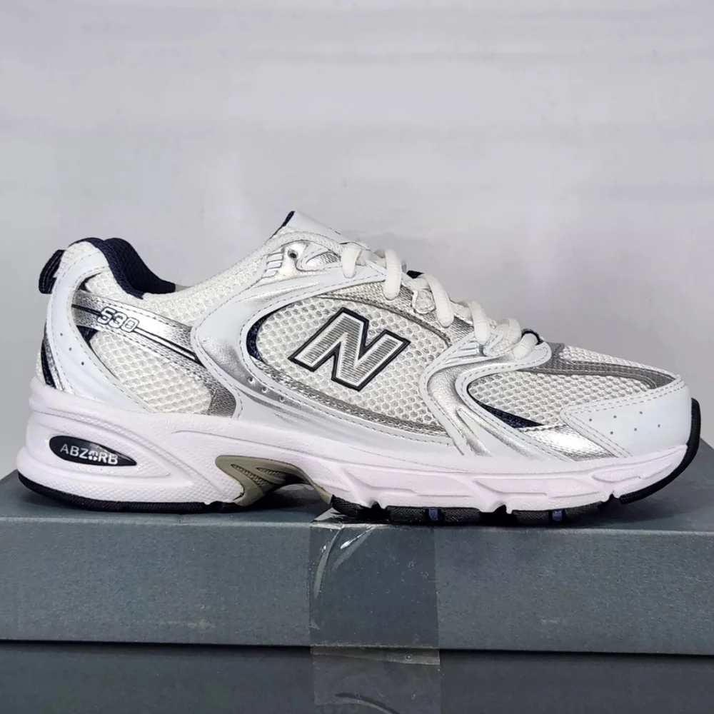 Men\'s New With Box New Balance 530 Running Shoes New Balance 530 Mens Running Shoes White MR530SG – Shoe Palace main image 4